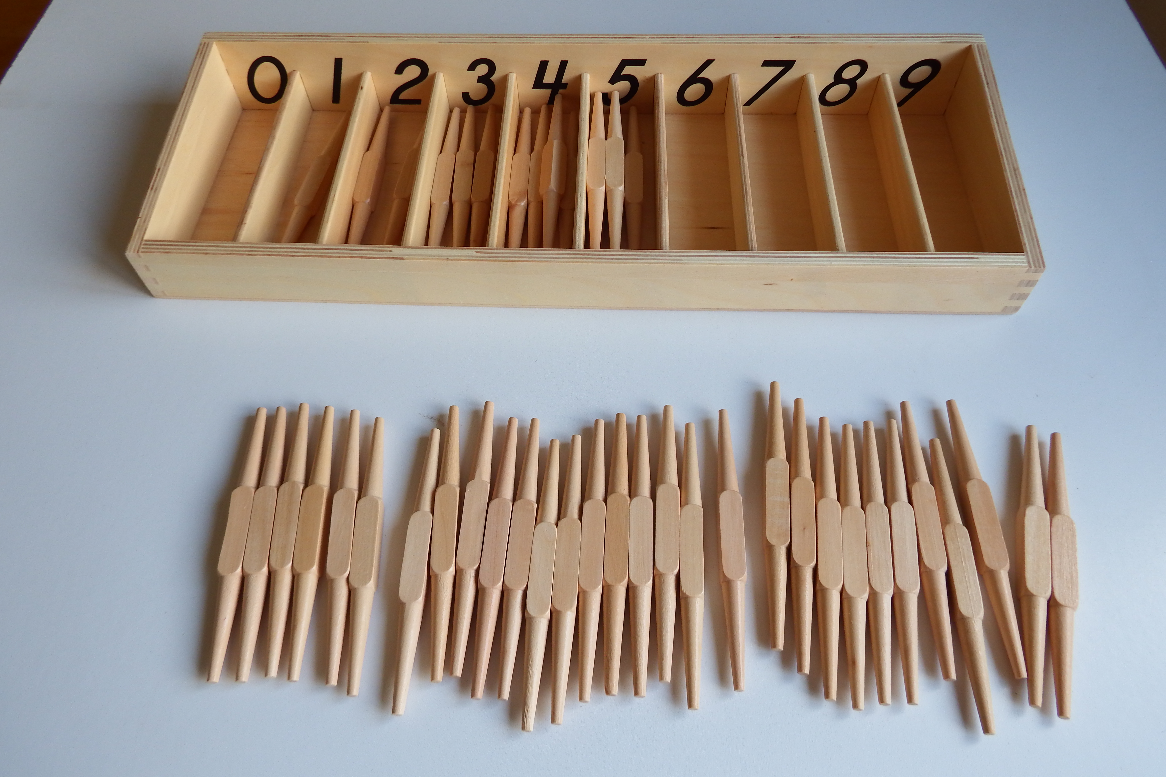spindle boxes with spindles