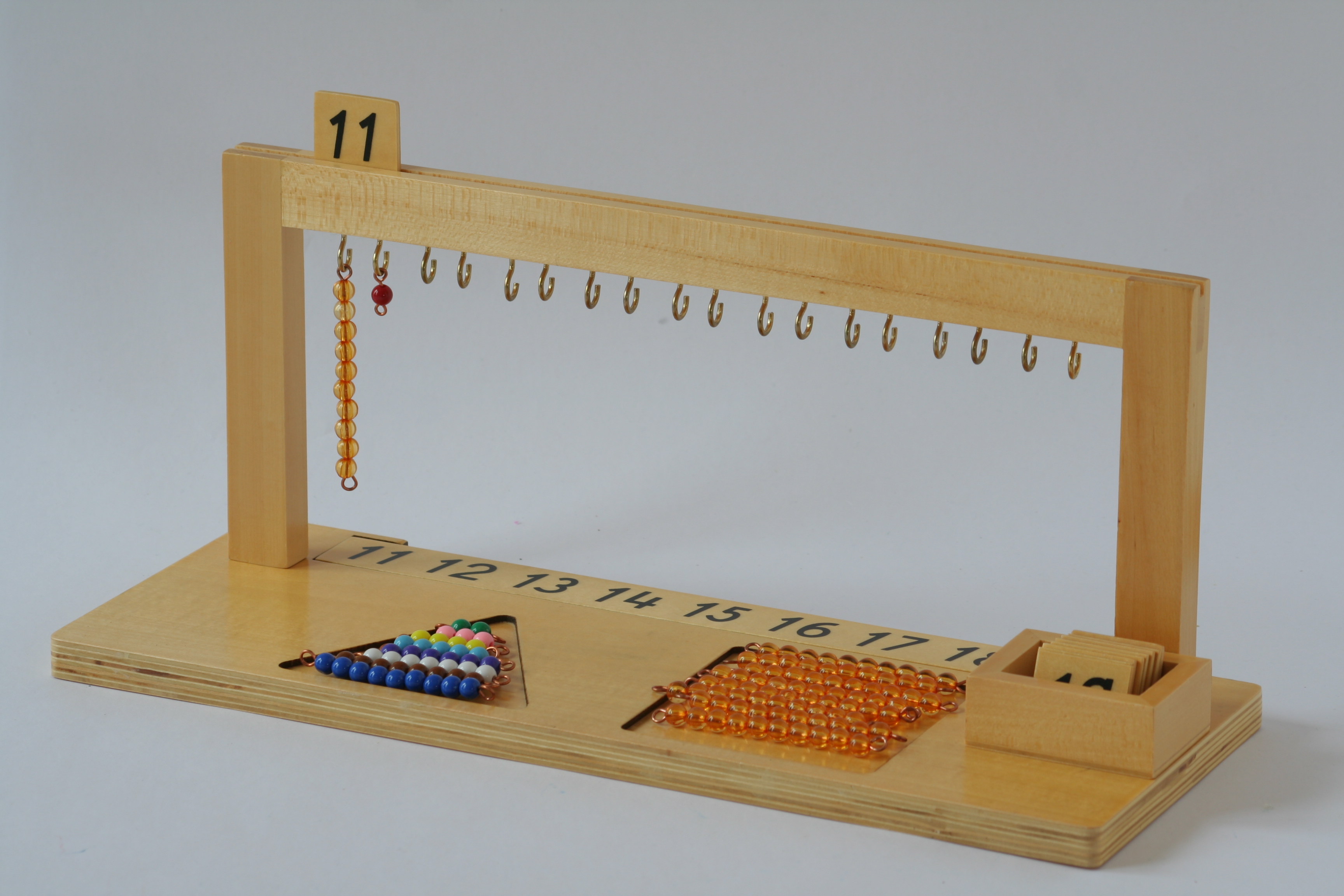 Teen bead hanger includes beads Montessori PreSchool Supplies