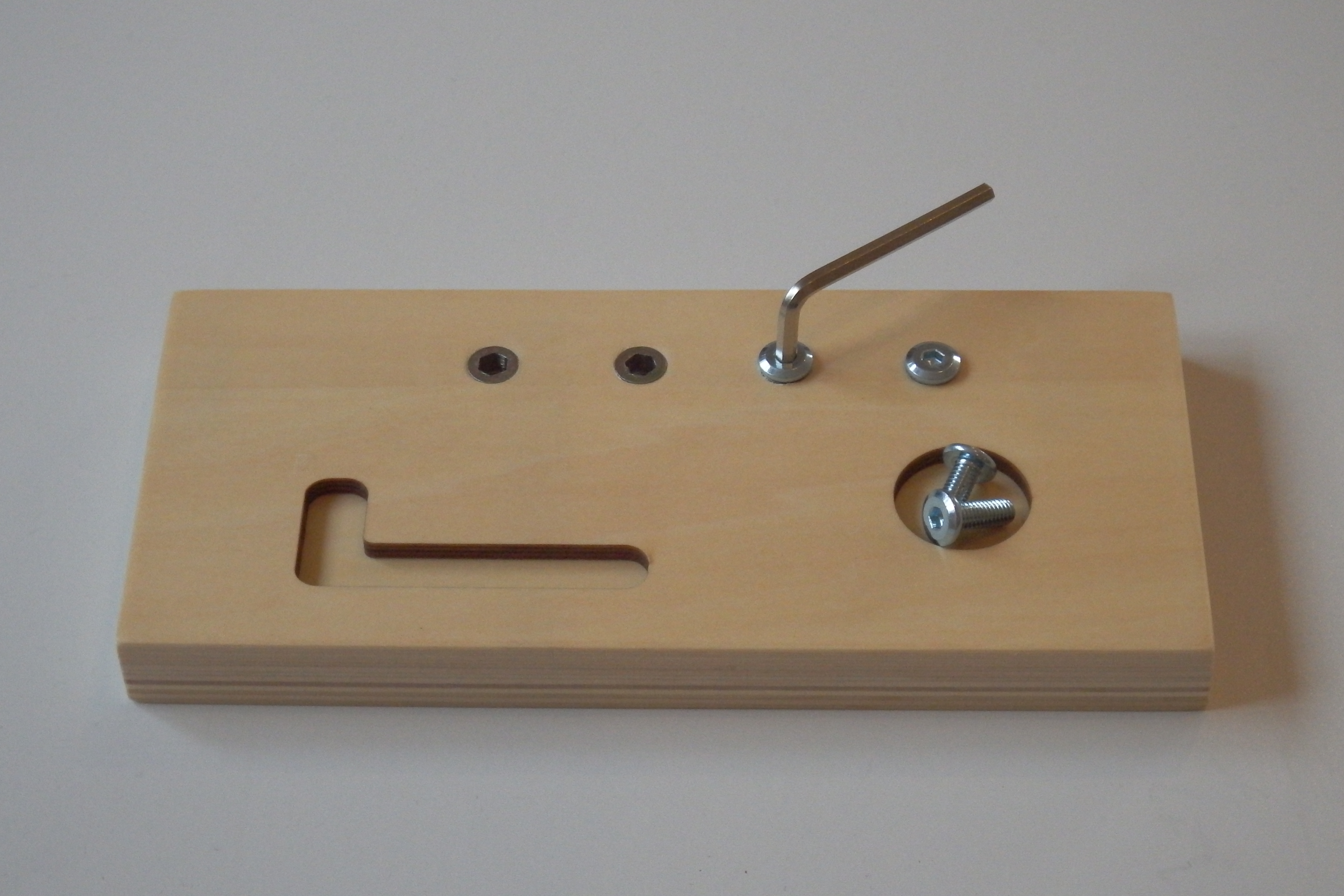 Allen key screw set Montessori PreSchool Supplies